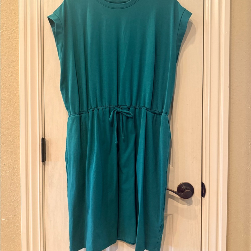 a new day Teal Dress